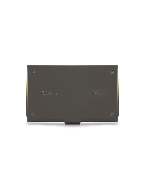 MATIN KIM MATIN KIM Signature Metal Business Card Case