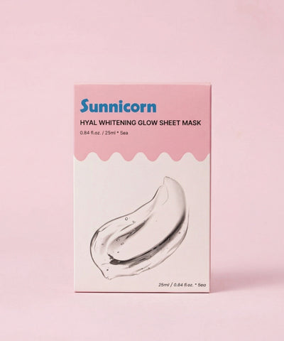 SUNNICORN Hyal Radiance Glow Sheet Mask 1set (5 sheets)