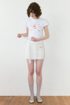 SINOON Unicorn Puff T-Shirt (White)
