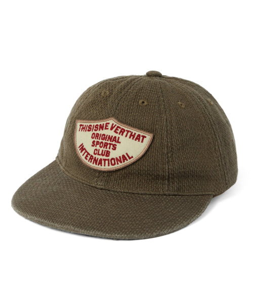 THISISNEVERTHAT THISISNEVERTHAT Washed Dobby Patch Cap Olive