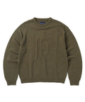 THISISNEVERTHAT THISISNEVERTHAT Fortuna N-Logo Sweater Olive