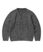 THISISNEVERTHAT THISISNEVERTHAT Hairy Knit Cardigan Charcoal