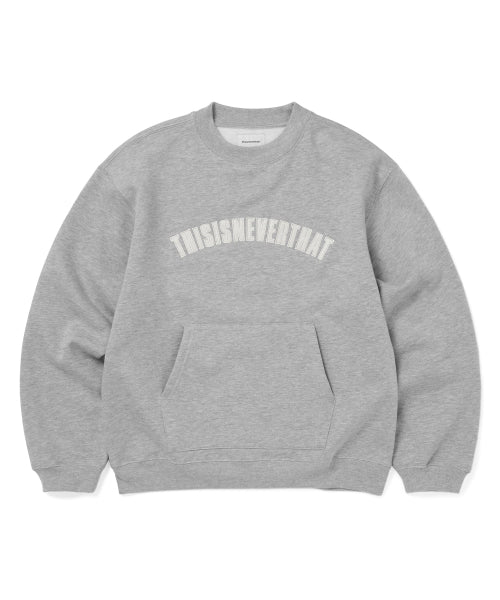 THISISNEVERTHAT THISISNEVERTHAT Pocket Crewneck Heather Grey