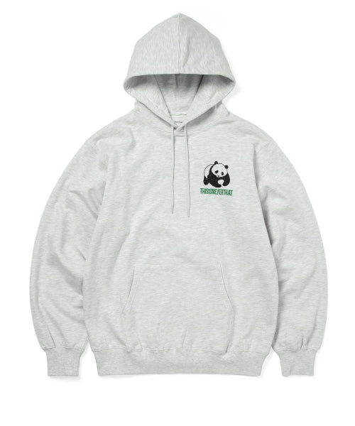 THISISNEVERTHAT THISISNEVERTHAT Panda Hoodie Oatmeal