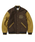 THISISNEVERTHAT THISISNEVERTHAT ULTRAS Varsity Jacket Brown