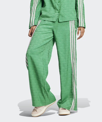 ADIDAS 70s Wide Leg Pants - Green
