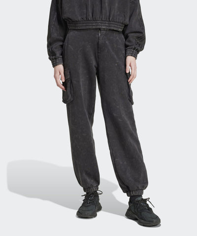 ADIDAS Washed Cargo Pants - Black