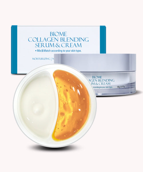 PRRETI Biome Collagen Blending Half and Half Cream (Serum & Cream) 45g+45g