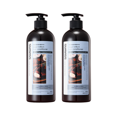 Argan Brilliant Hair Conditioner 500ml x 2