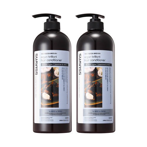 SUAVISS Argan Brilliant Hair Conditioner 1000ml x 2