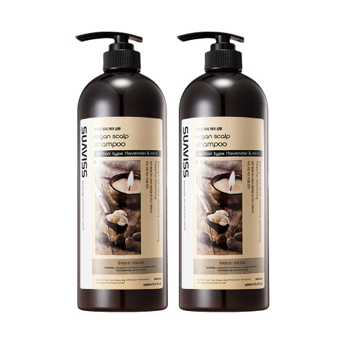 SUAVISS Argan scalp care shampoo 1000ml x 2
