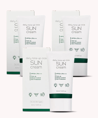 PRRETI Daily Tone Up Cica Sun Cream SPF 50 50ml