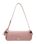 EMIS SUEDE SHOULDER BAG-PINK