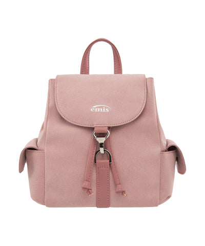 EMIS Suede Backpack - Pink