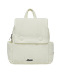 EMIS EMIS Nylon Padded Backpack - Ivory