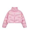 EMIS DUCK DOWN CROPPED PADDING-PINK