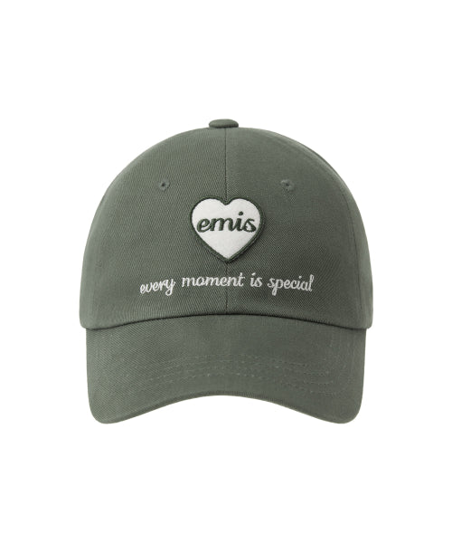 EMIS EMIS Heart Coat of Arms Ball Cap - Khaki