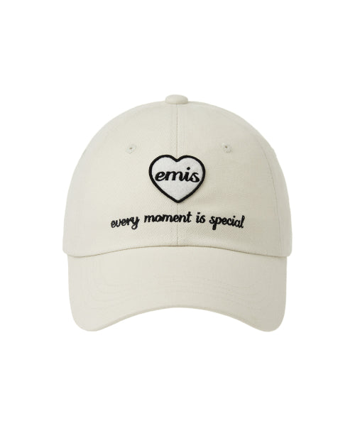 EMIS EMIS Heart Wappen Ball Cap-Cream