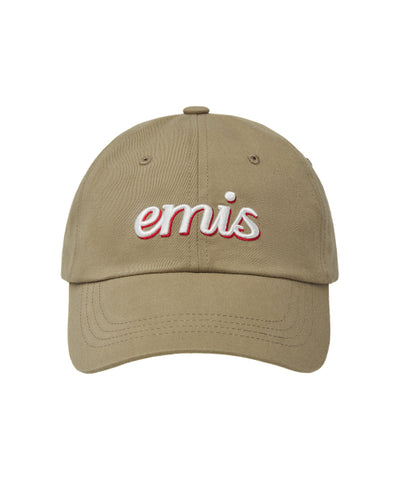 EMIS Layered Logo Ball Cap - Beige