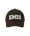 EMIS EMIS TWILL CAPITAL LOGO BALL CAP-BROWN