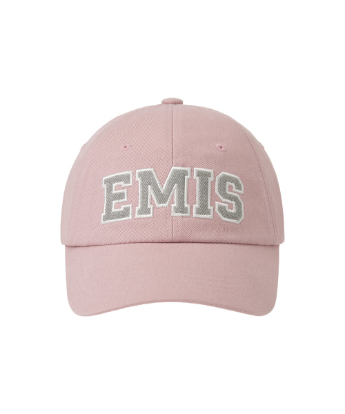 EMIS EMIS TWILL CAPITAL LOGO BALL CAP-PINK