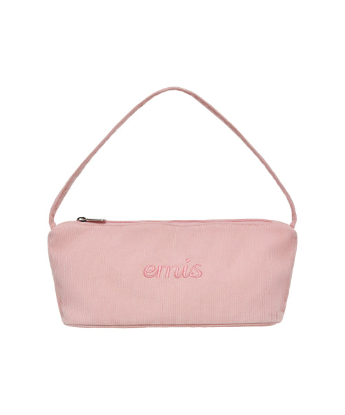 EMIS EMIS CORDUROY DAILY LONG HOBO BAG