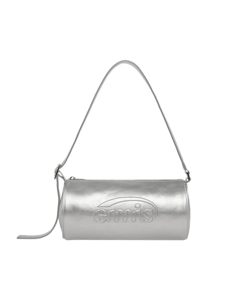EMIS EMIS Embossed Barrel Bag - Silver