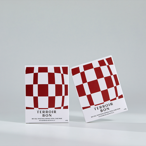 TERROIRBON Vegan Biocell Firming Tension Total Care Mask 2 weeks (2 boxes*4 pieces)