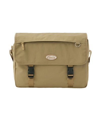 EMIS Nylon Messenger Bag - Beige