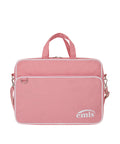 EMIS EMIS Nylon Zip-Pocket Messenger Bag - Pink