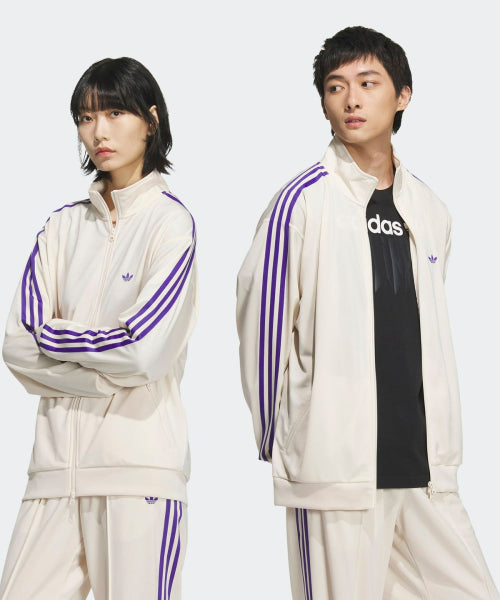 ADIDAS ADIDAS BB Track Top - Wonder White: Purple