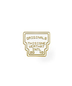 THISISNEVERTHAT THISISNEVERTHAT Souvenir Pin Off White