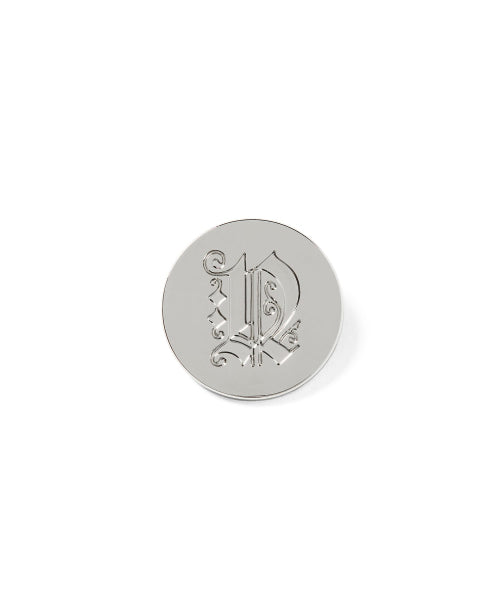 THISISNEVERTHAT THISISNEVERTHAT Fortuna N-Logo Pin Silver