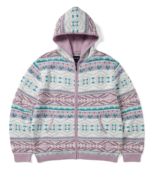 THISISNEVERTHAT THISISNEVERTHAT Hoodie Zip Up Sweater Pink