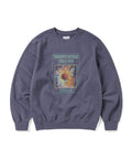 THISISNEVERTHAT THISISNEVERTHAT Basketball Hoop Sweatshirt Violet