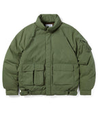 THISISNEVERTHAT THISISNEVERTHAT Multi Pocket Down Jacket Green