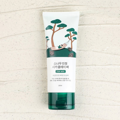 Round Lab For Men Pine Calming Cica Clay Pack 100ml