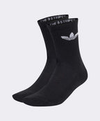ADIDAS ADIDAS Trefoil Cushion Crew Socks - Black