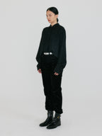 EENK ZIRYNA Classic Shirt with Brooch - Black