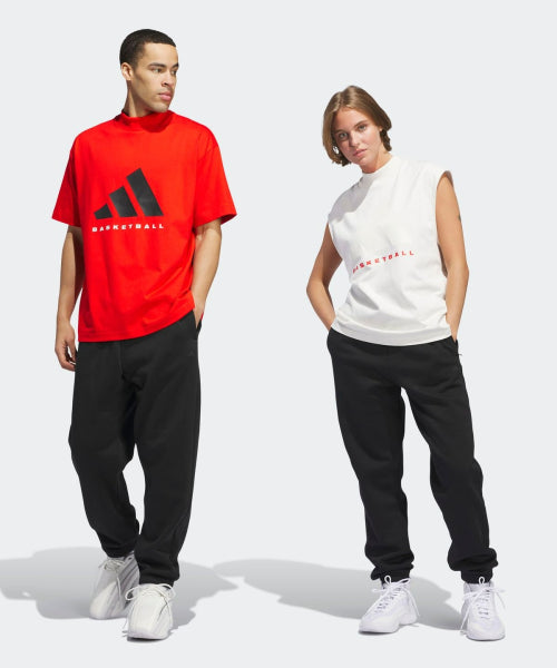 ADIDAS ADIDAS Basketball Fleece Jogger - Black