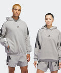 ADIDAS ADIDAS Basketball Spacer Hoodie - Gray