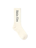 MATIN KIM MATIN KIM Activity Socks Ivory