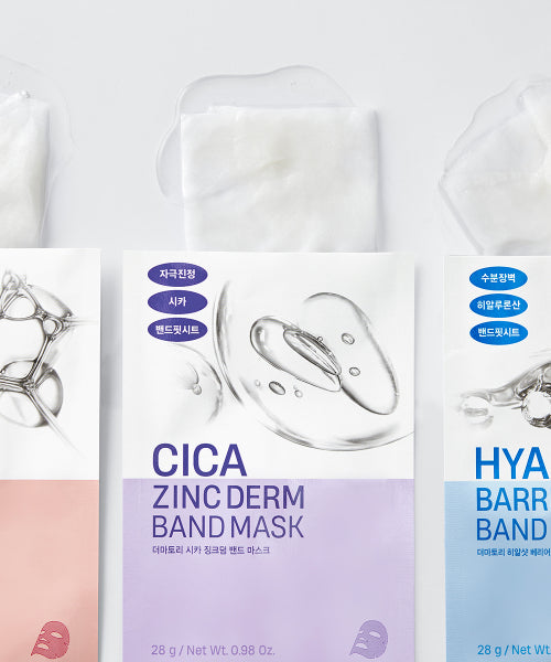 DERMATORY DERMATORY Cica Zinc Derm Band Mask 10pack