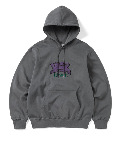 THISISNEVERTHAT THISISNEVERTHAT Lion Hoodie Dark Grey