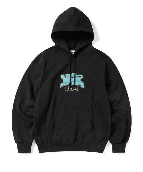 THISISNEVERTHAT THISISNEVERTHAT Lion Hoodie Black