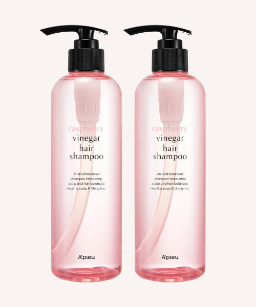 APIEU [2 pieces] Raspberry Vinegar Hair Shampoo 500ml *2