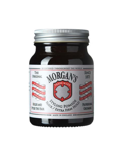 MORGAN'S POMADE Sleek Extra Firm Hold Styling Pomade [Silver Label]