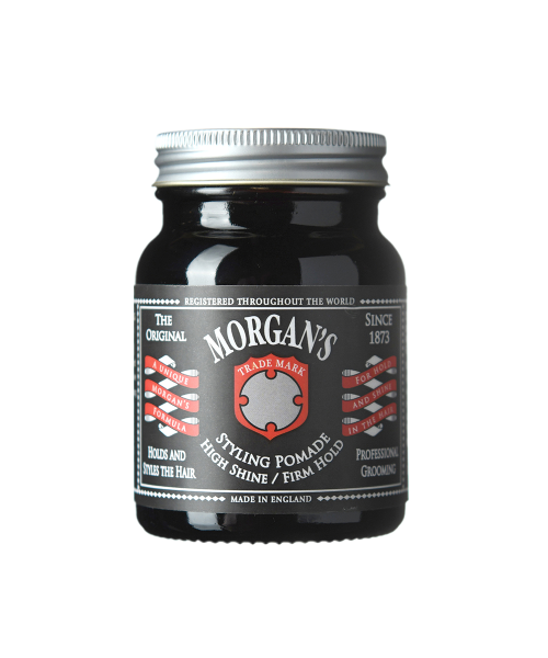 MORGAN'S POMADE High Shine Firm Hold Styling Pomade [Black Label]