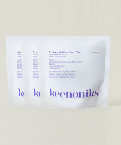 Azulene Moisture Adhesion Pad Refill Pack (80 sheets) 3pcs
