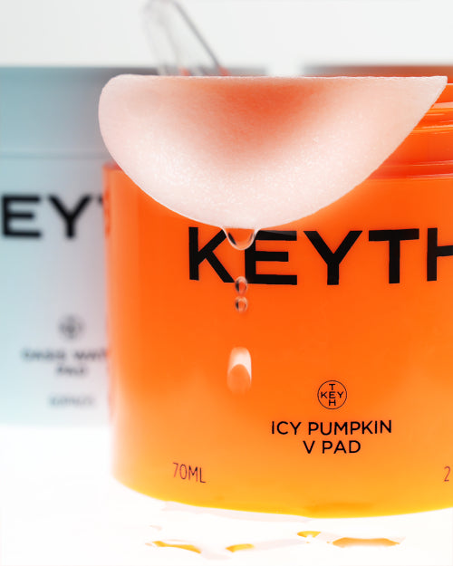 KEYTH Toner pad 150ml 2-piece set + hair band gift (choose 2 out of 4 radiance/swelling/moisture/sebum control)